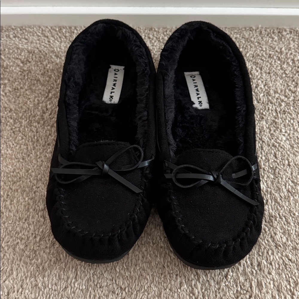 Lot of 2, Airwalk Fur Lined Moccasin, Slipper Shoes, Women’s Size 8.5 - Picture 7 of 11